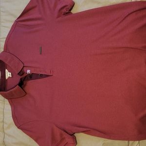 Calvin Klein maroon polo